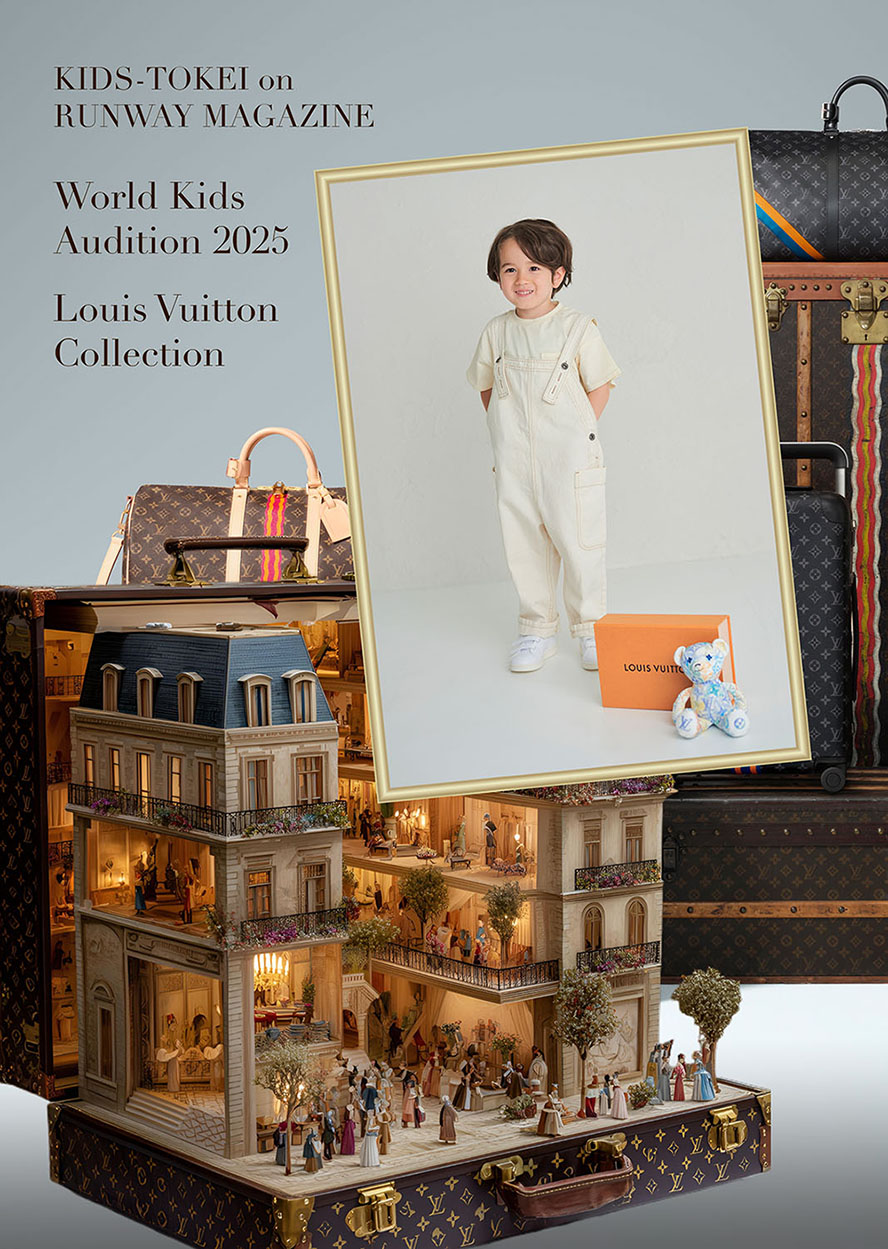 runway magazine LOUIS VUITTON ポスター